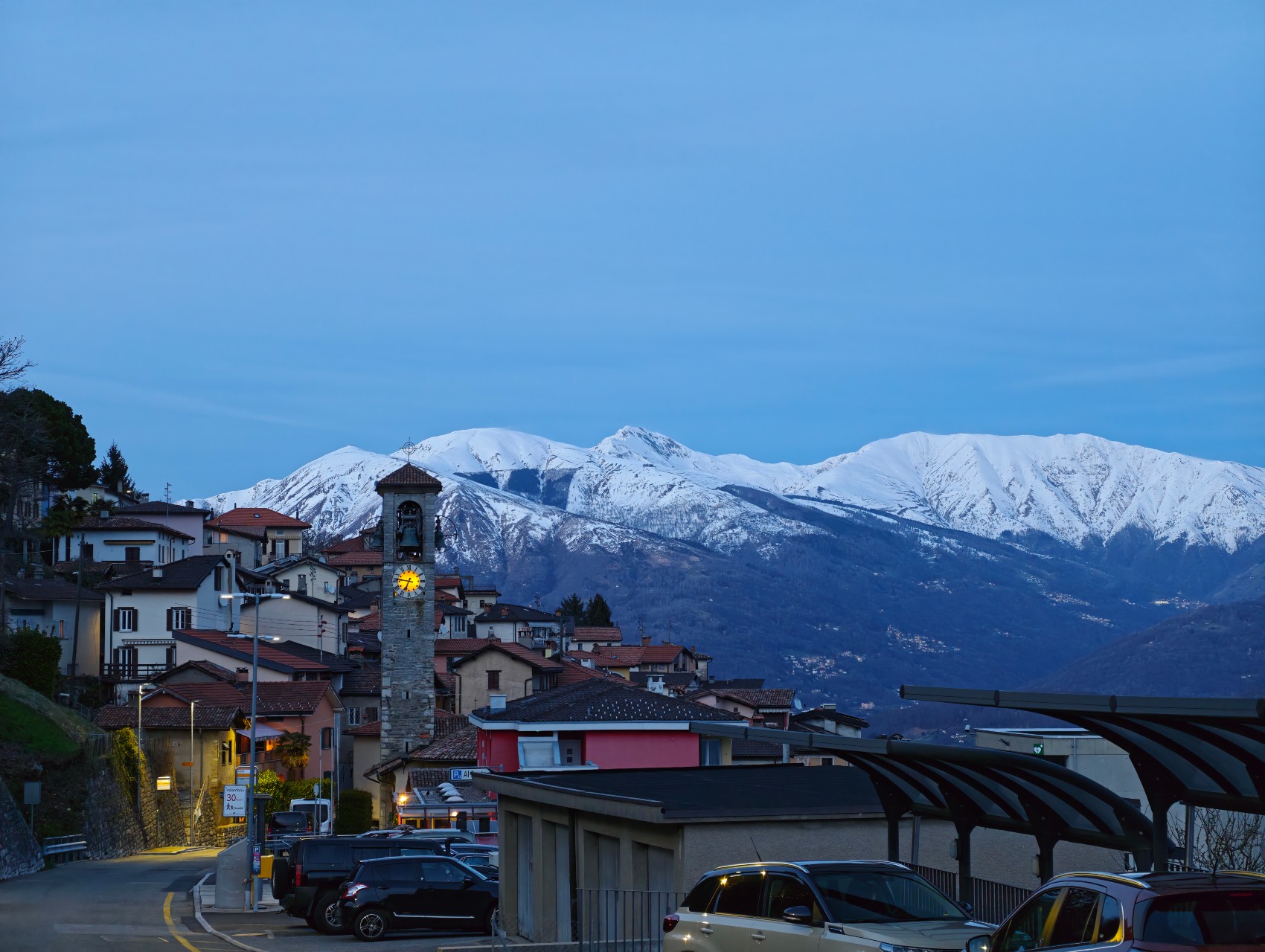Borgo al tramonto